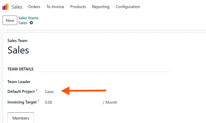 Odoo Sale order create task on confirm