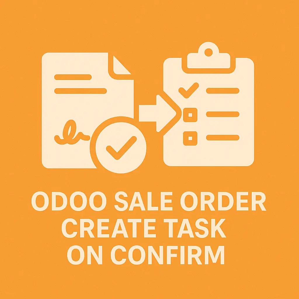 Odoo Sale order create task on confirm