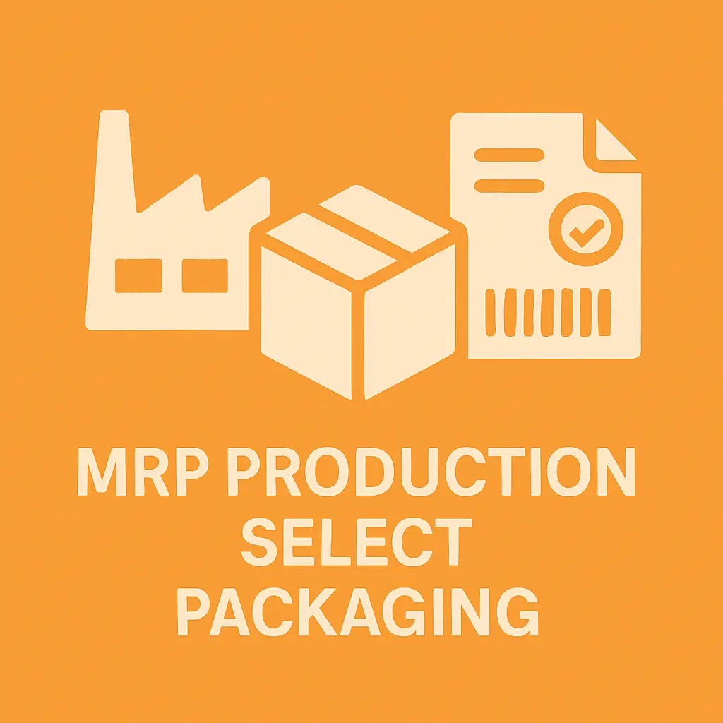 Odoo MRP Production Select PAckaging