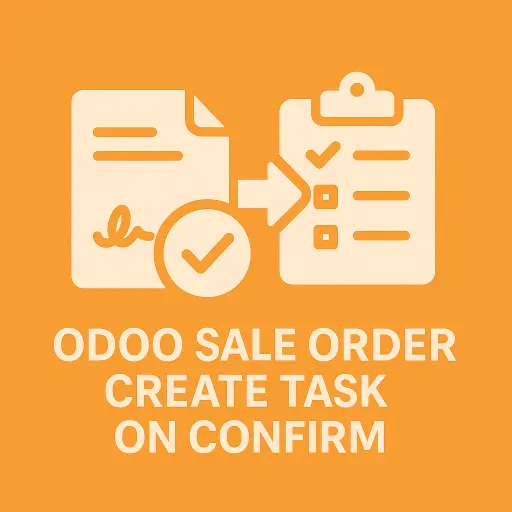 Odoo Sale order create task on confirm